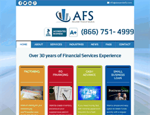 Tablet Screenshot of alexanderfs.com